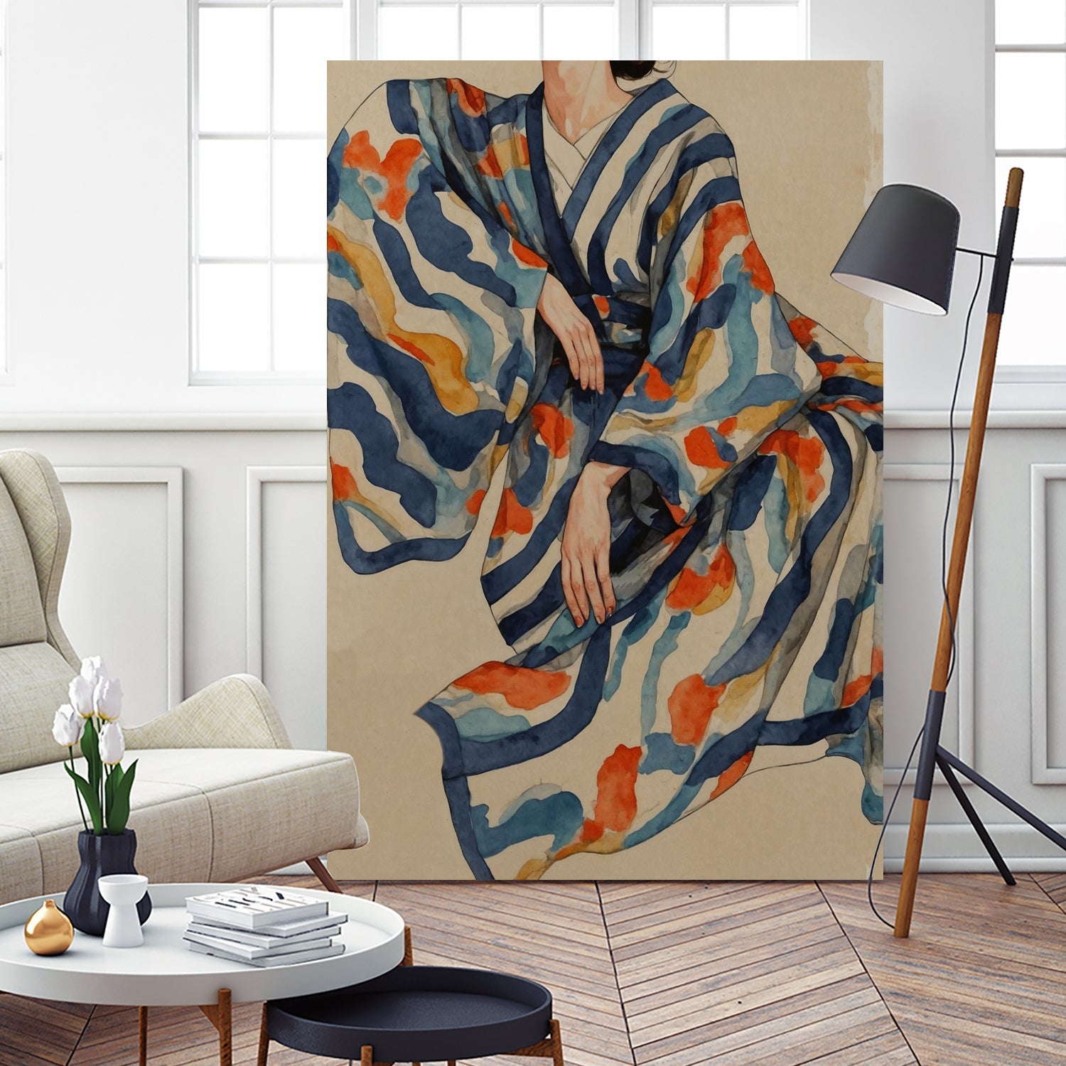 Flowing Kimono Patterns