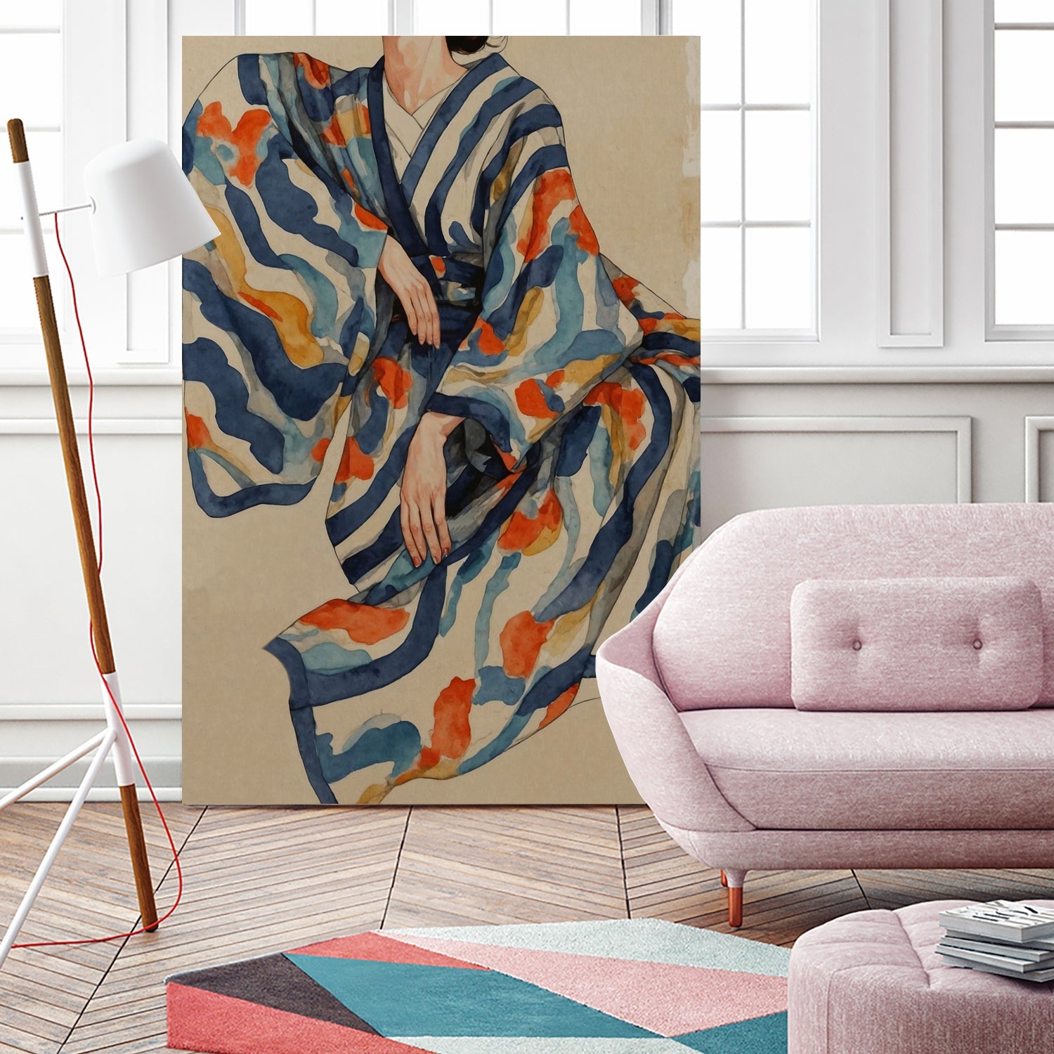 Flowing Kimono Patterns