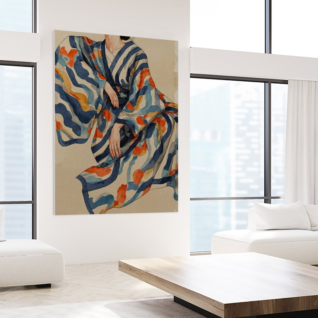 Flowing Kimono Patterns