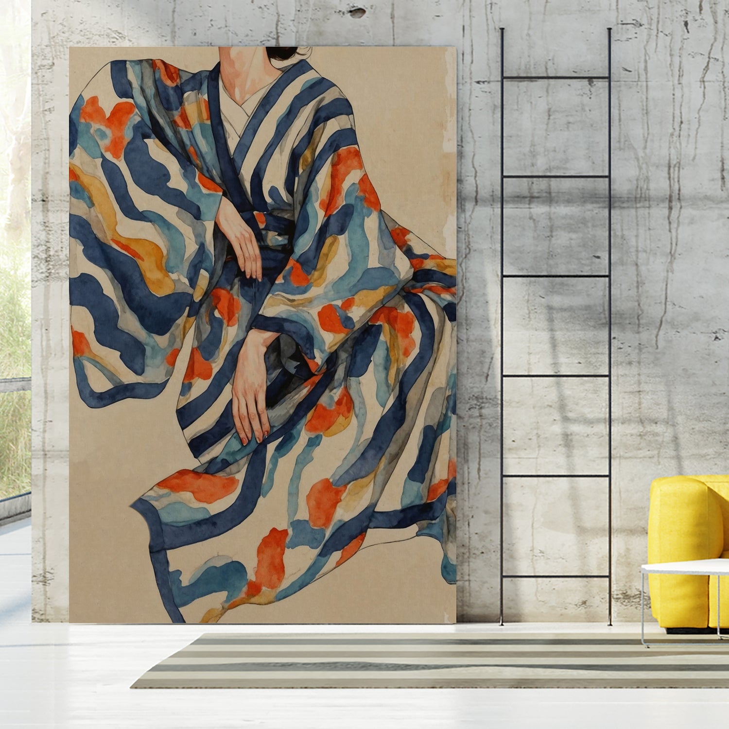 Flowing Kimono Patterns