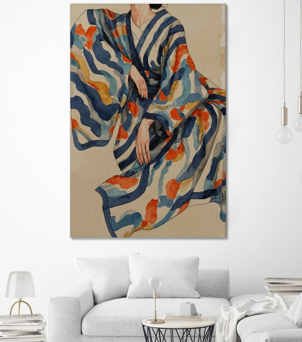 Flowing Kimono Patterns