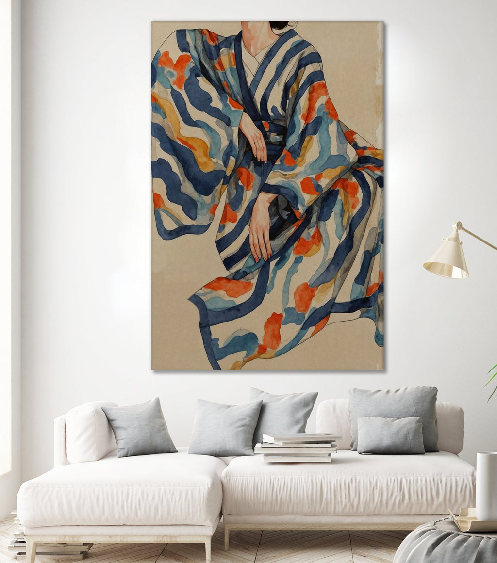 Flowing Kimono Patterns