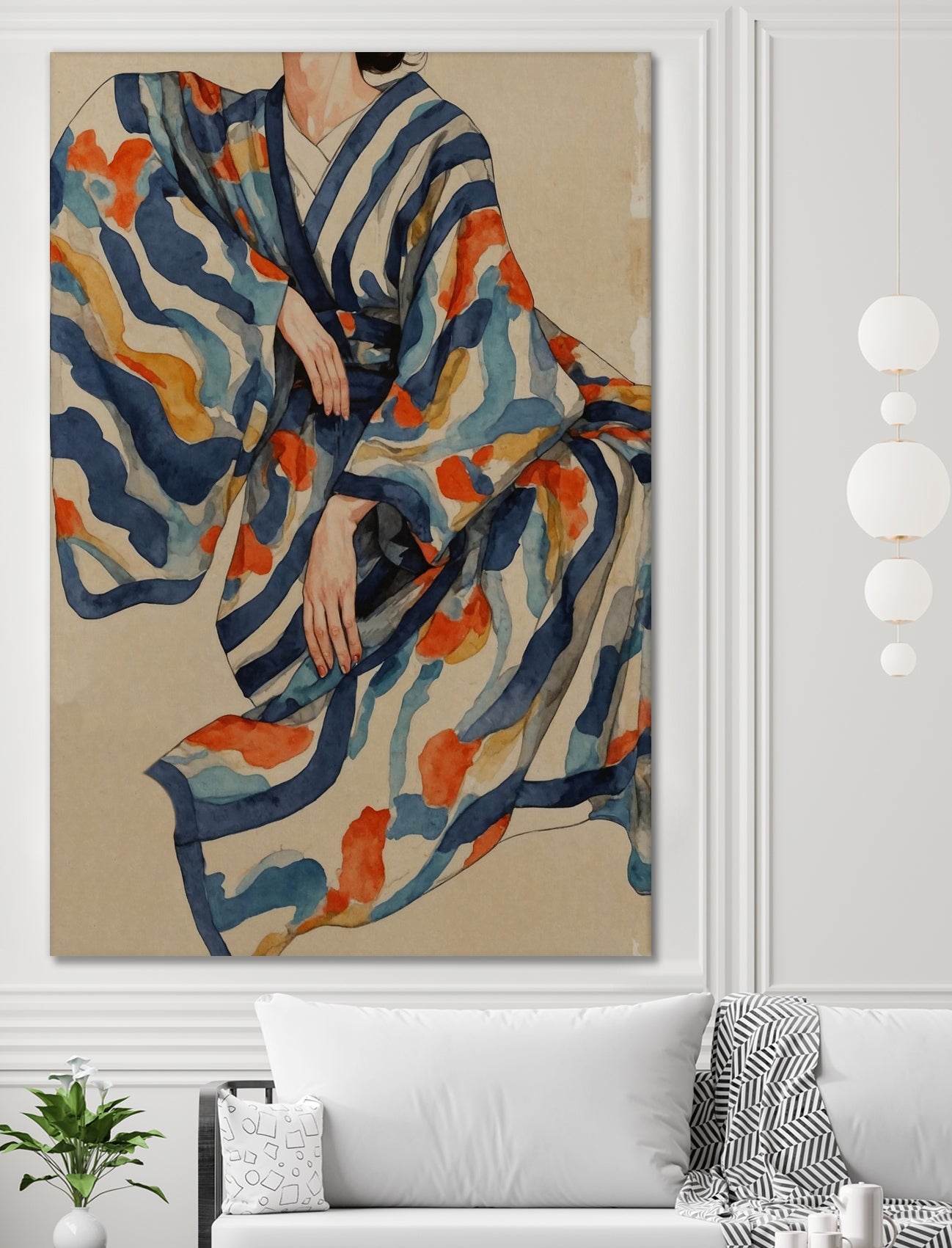 Flowing Kimono Patterns