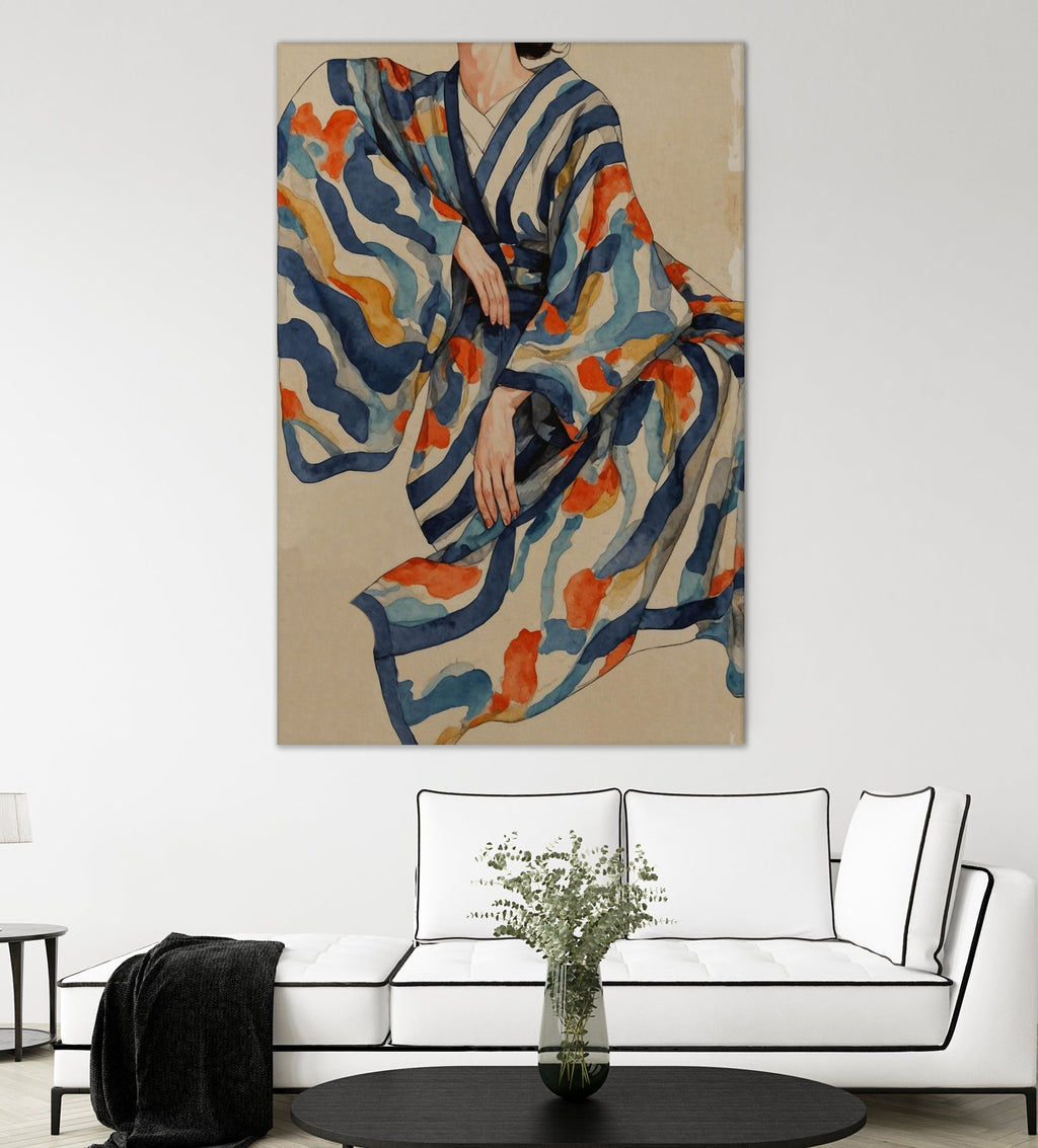 Flowing Kimono Patterns