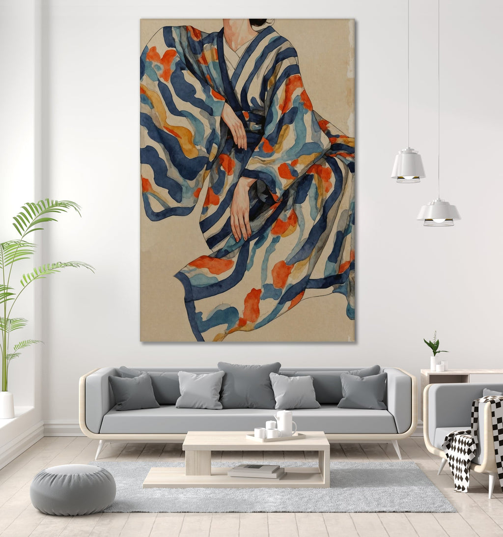 Flowing Kimono Patterns