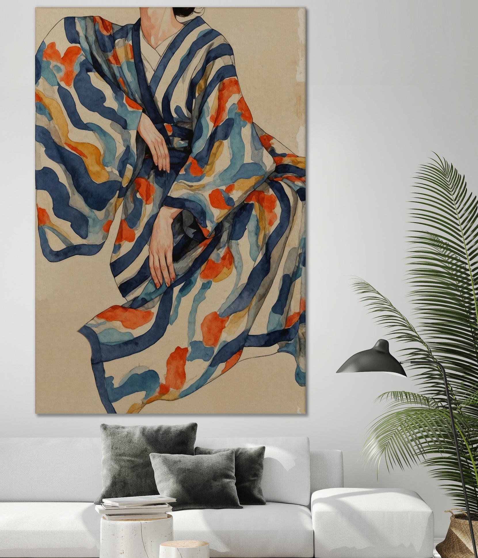 Flowing Kimono Patterns