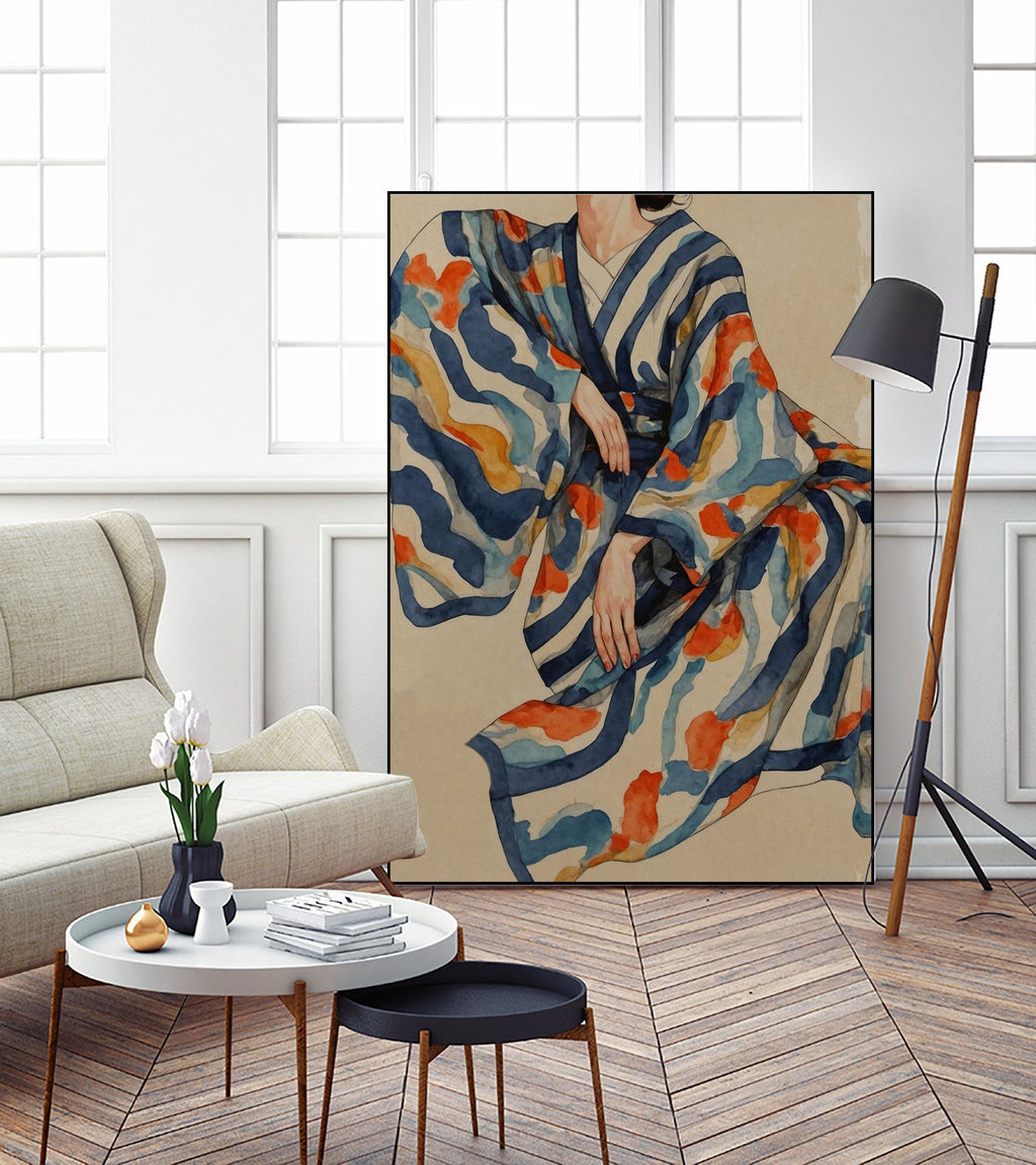 Flowing Kimono Patterns