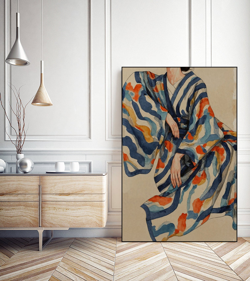 Flowing Kimono Patterns
