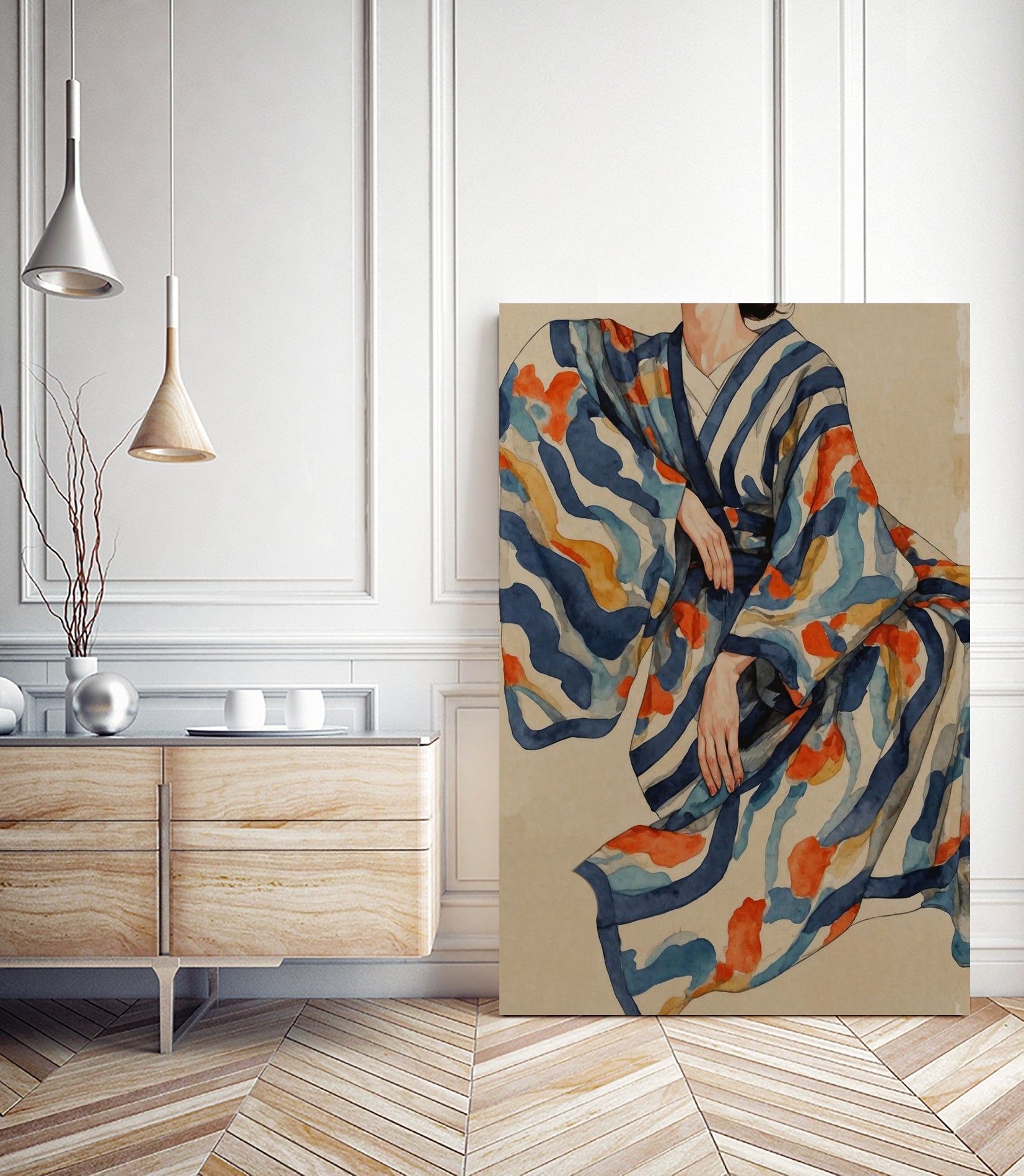 Flowing Kimono Patterns