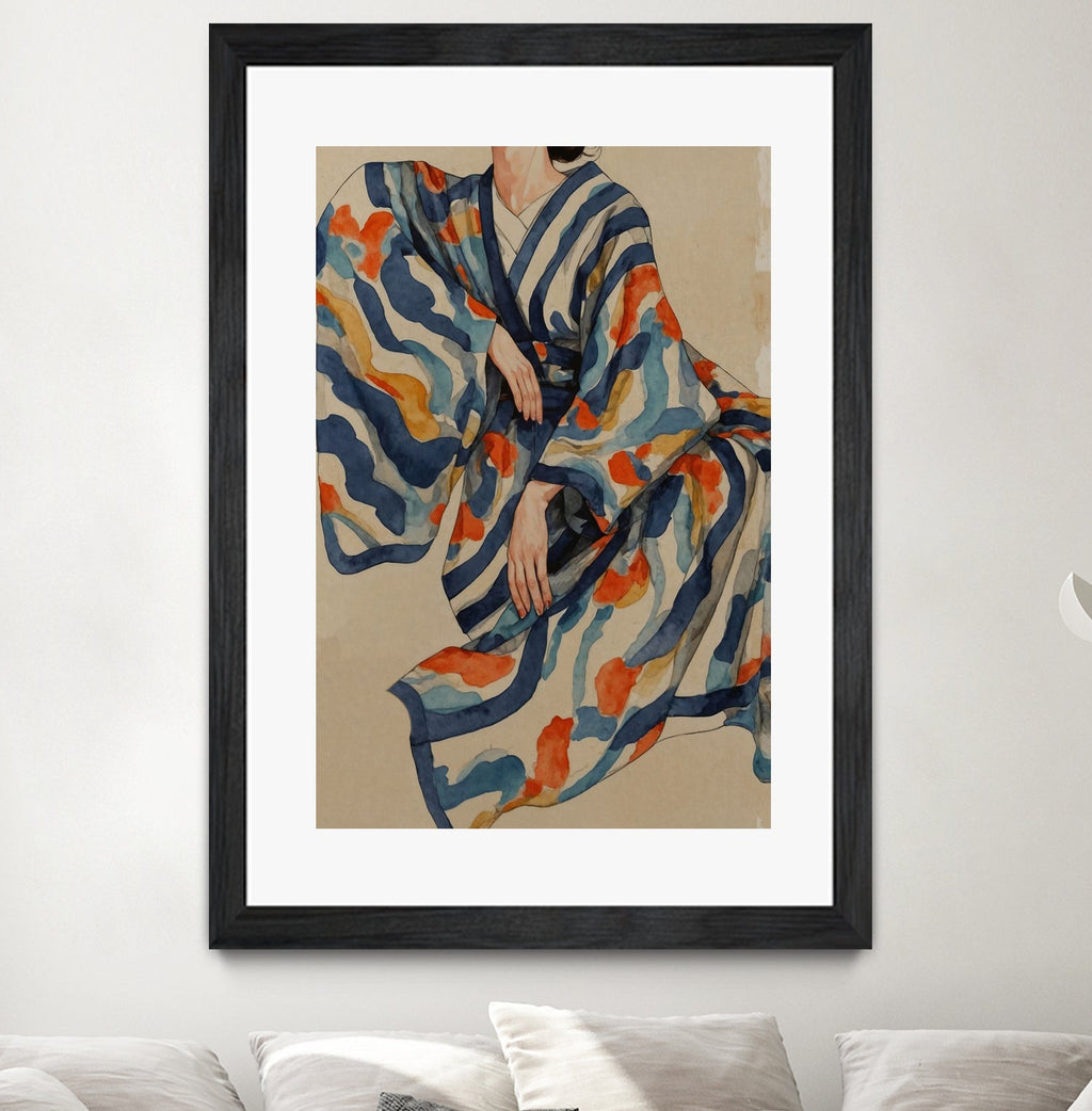 Flowing Kimono Patterns