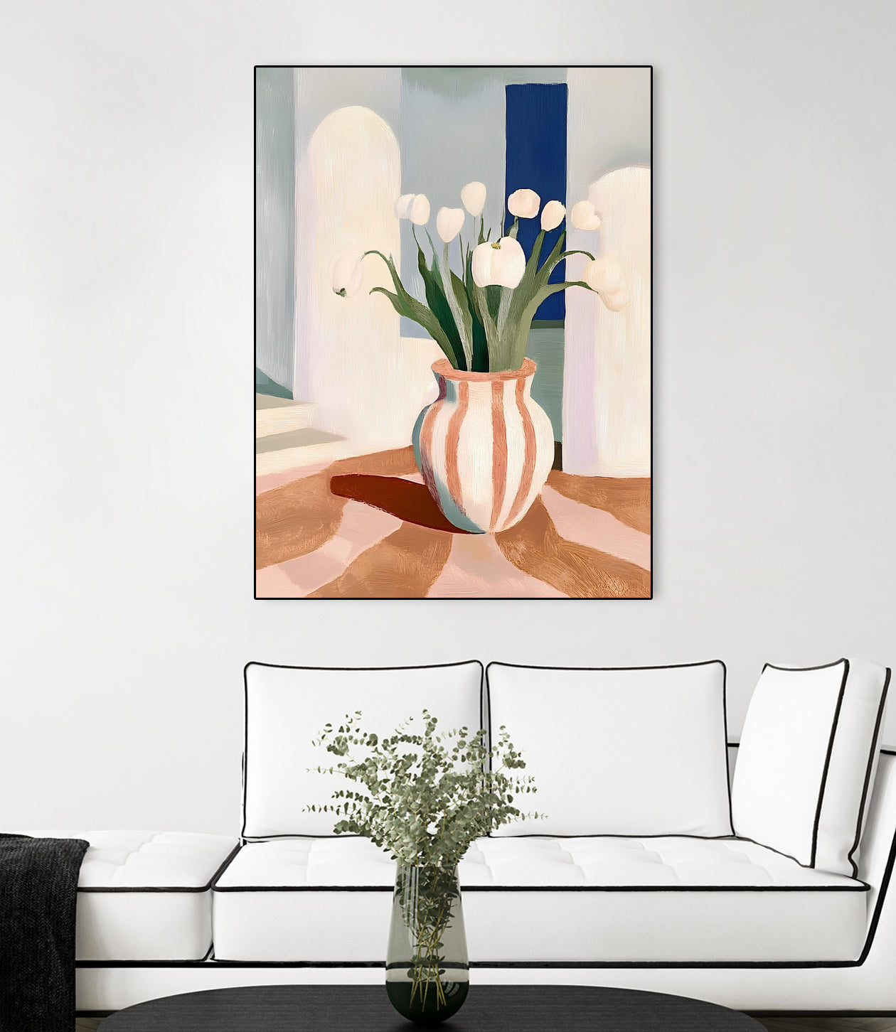 Tulips In a Vase