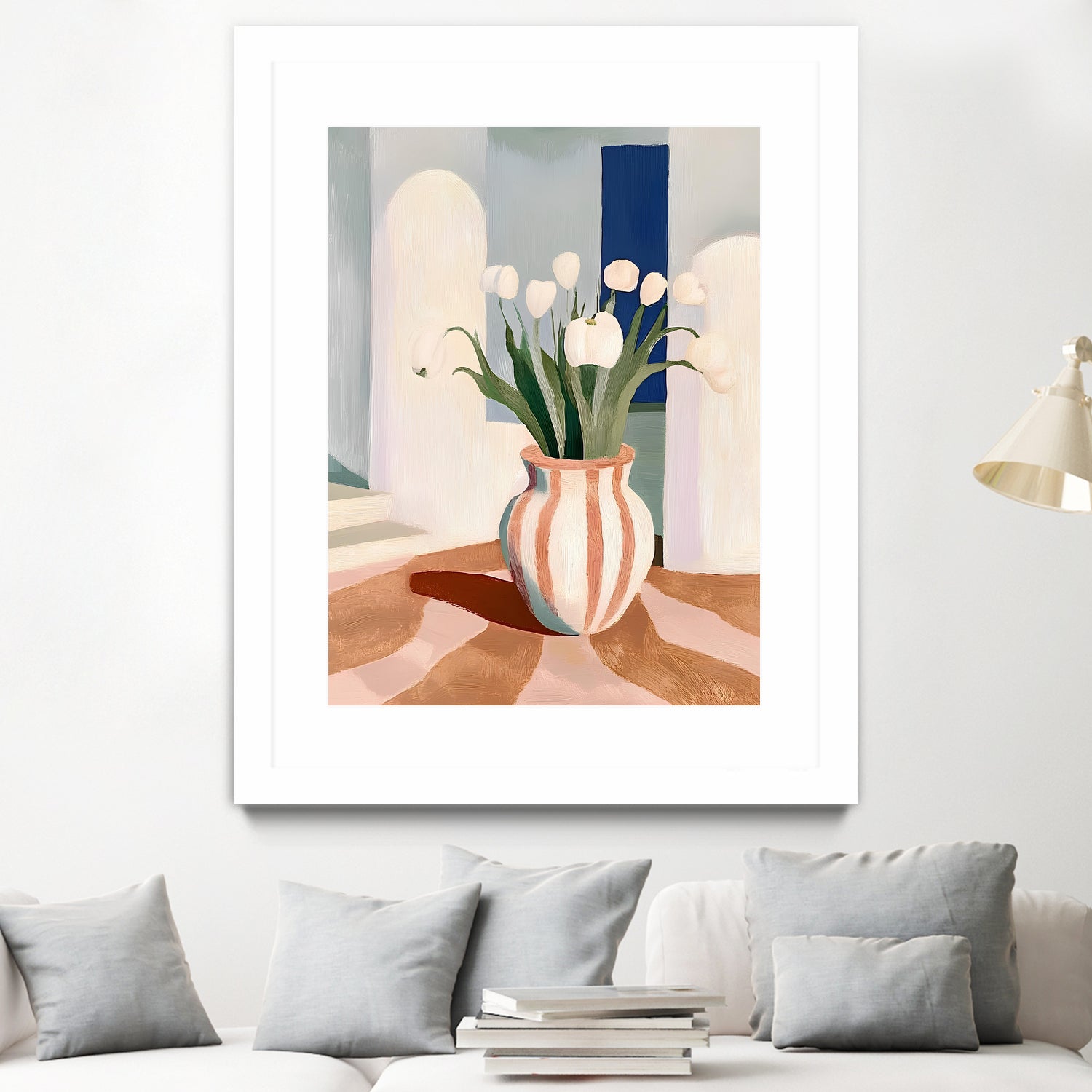 Tulips In a Vase