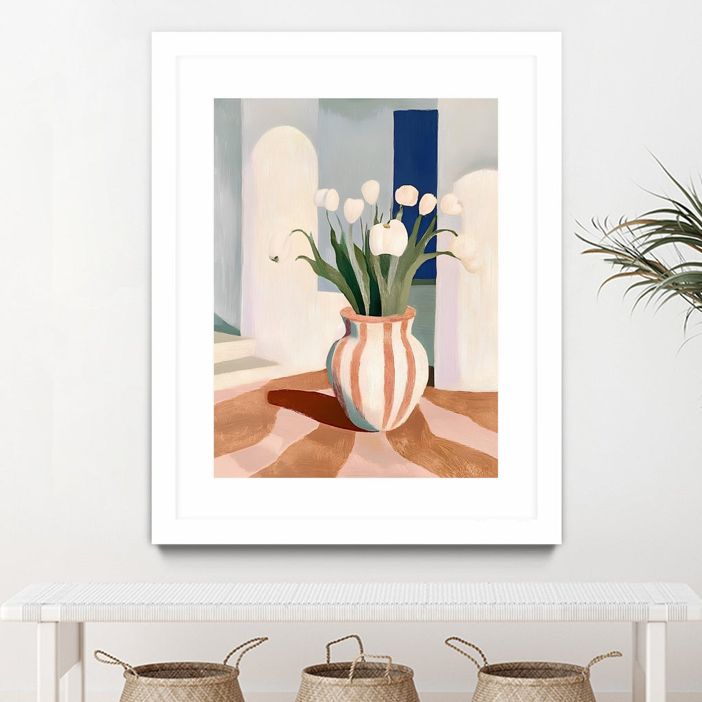 Tulips In a Vase