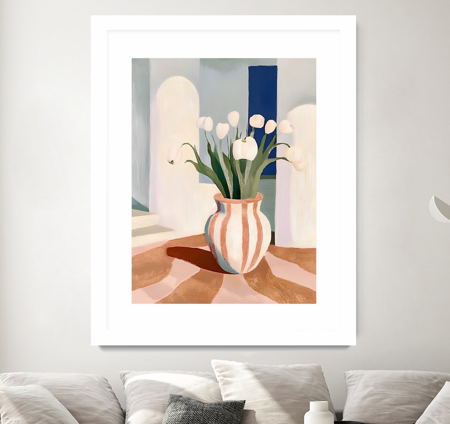 Tulips In a Vase