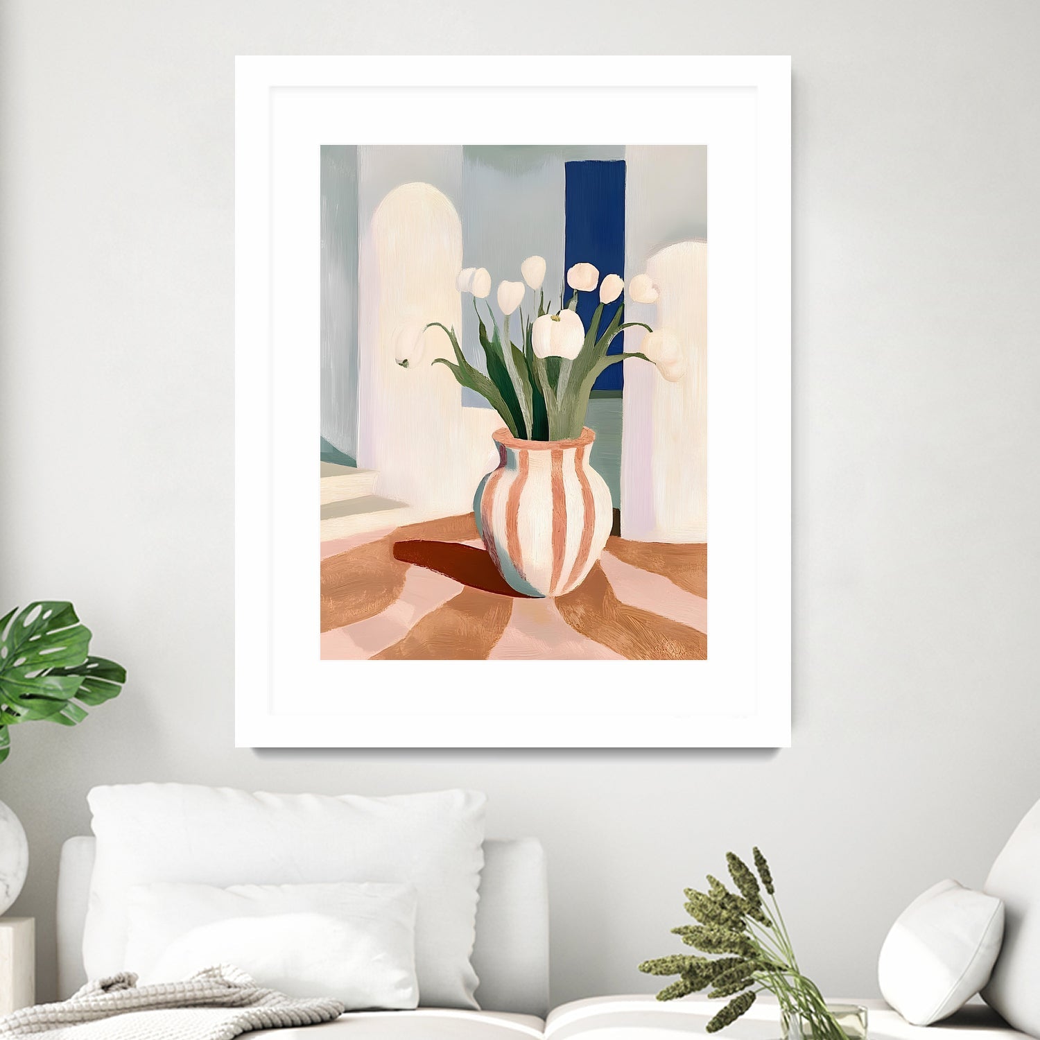 Tulips In a Vase