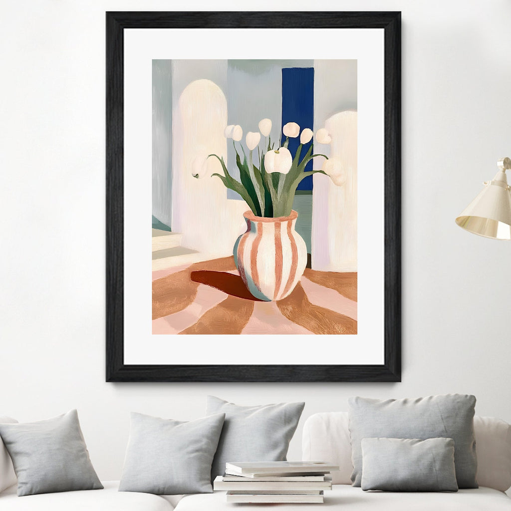 Tulips In a Vase