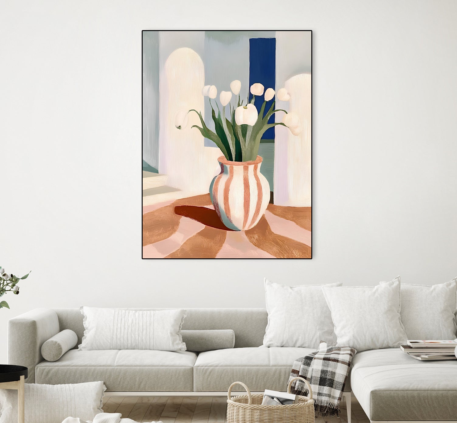 Tulips In a Vase