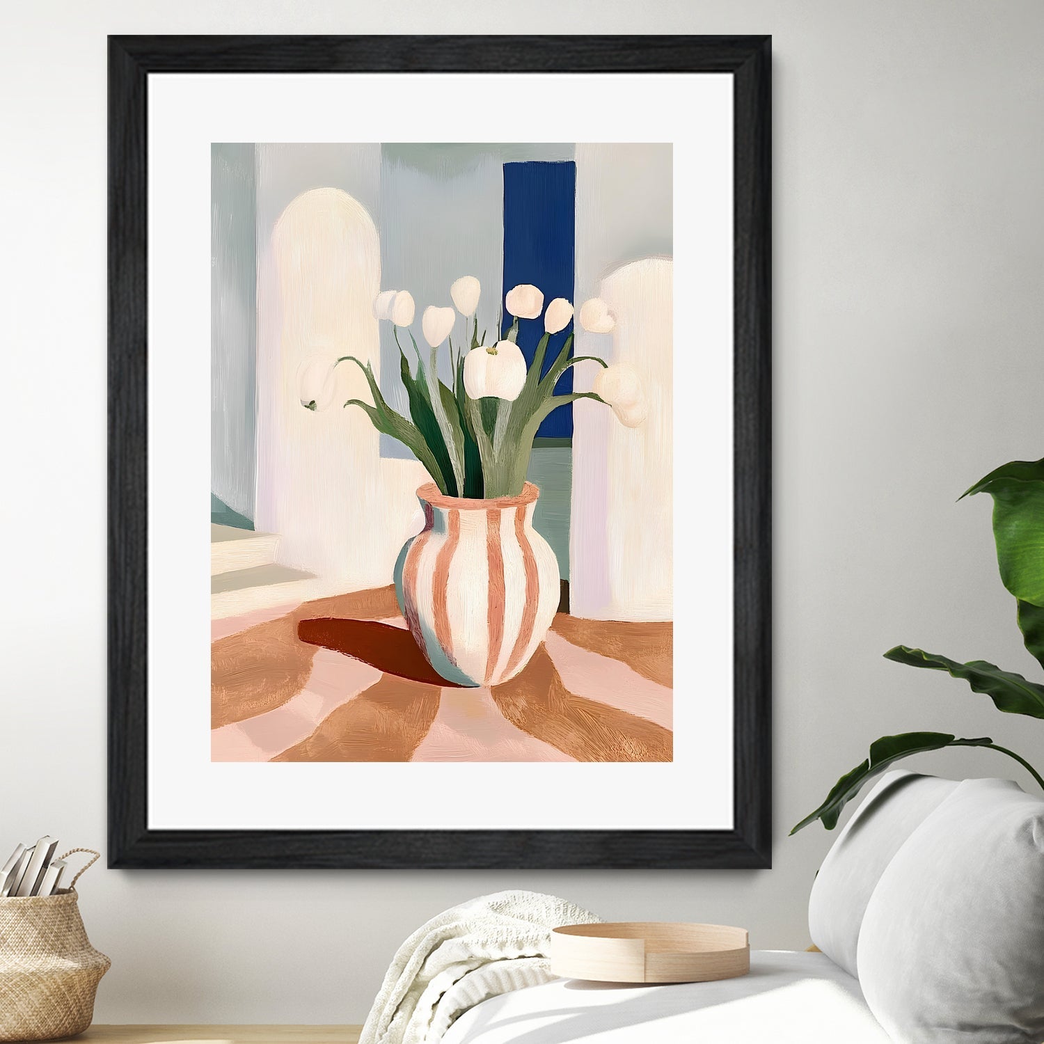 Tulips In a Vase