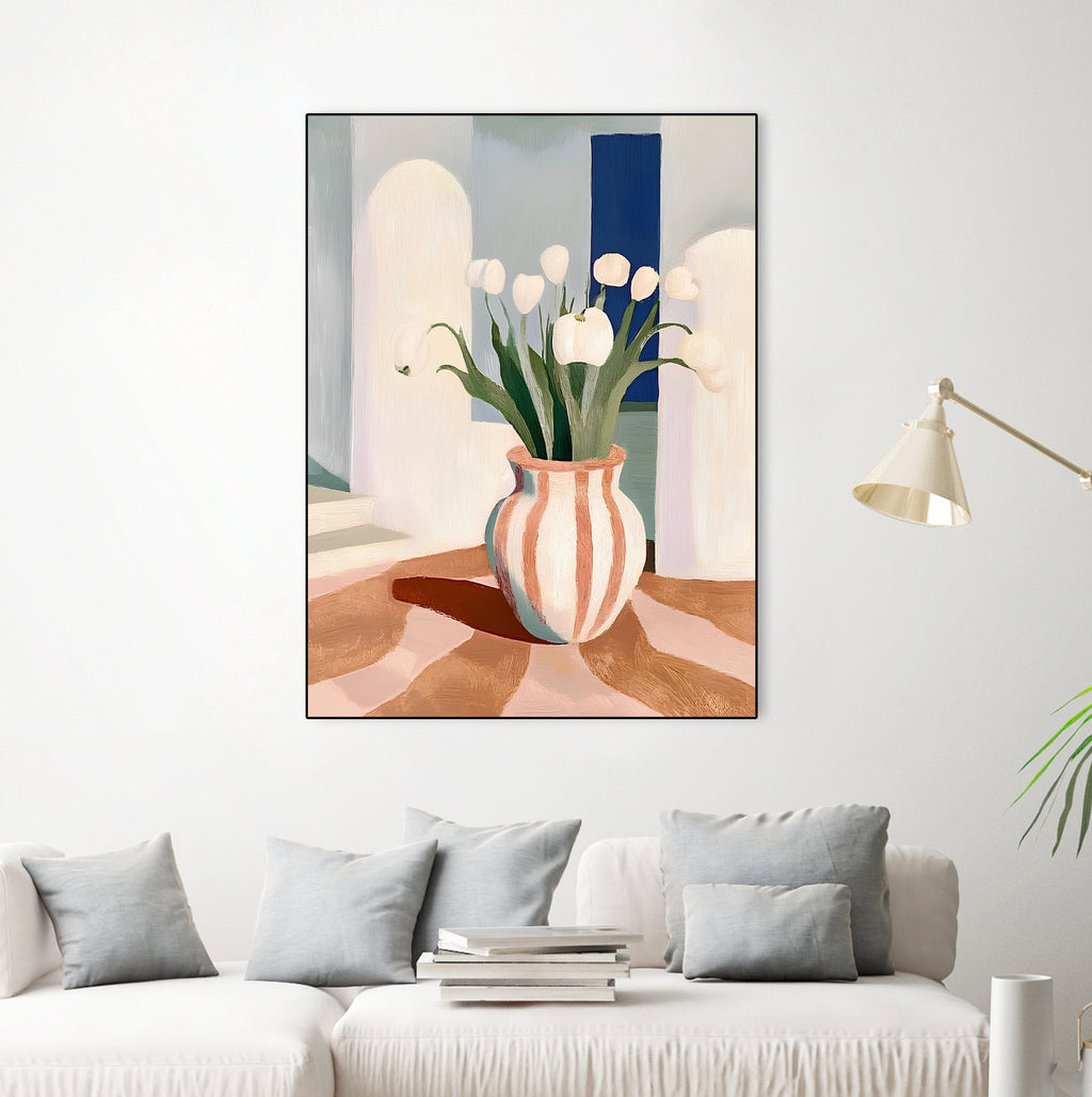 Tulips In a Vase
