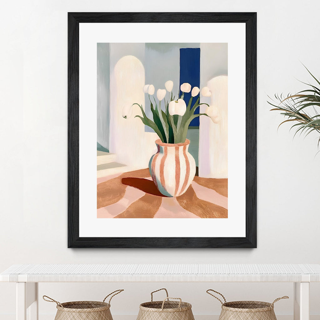 Tulips In a Vase