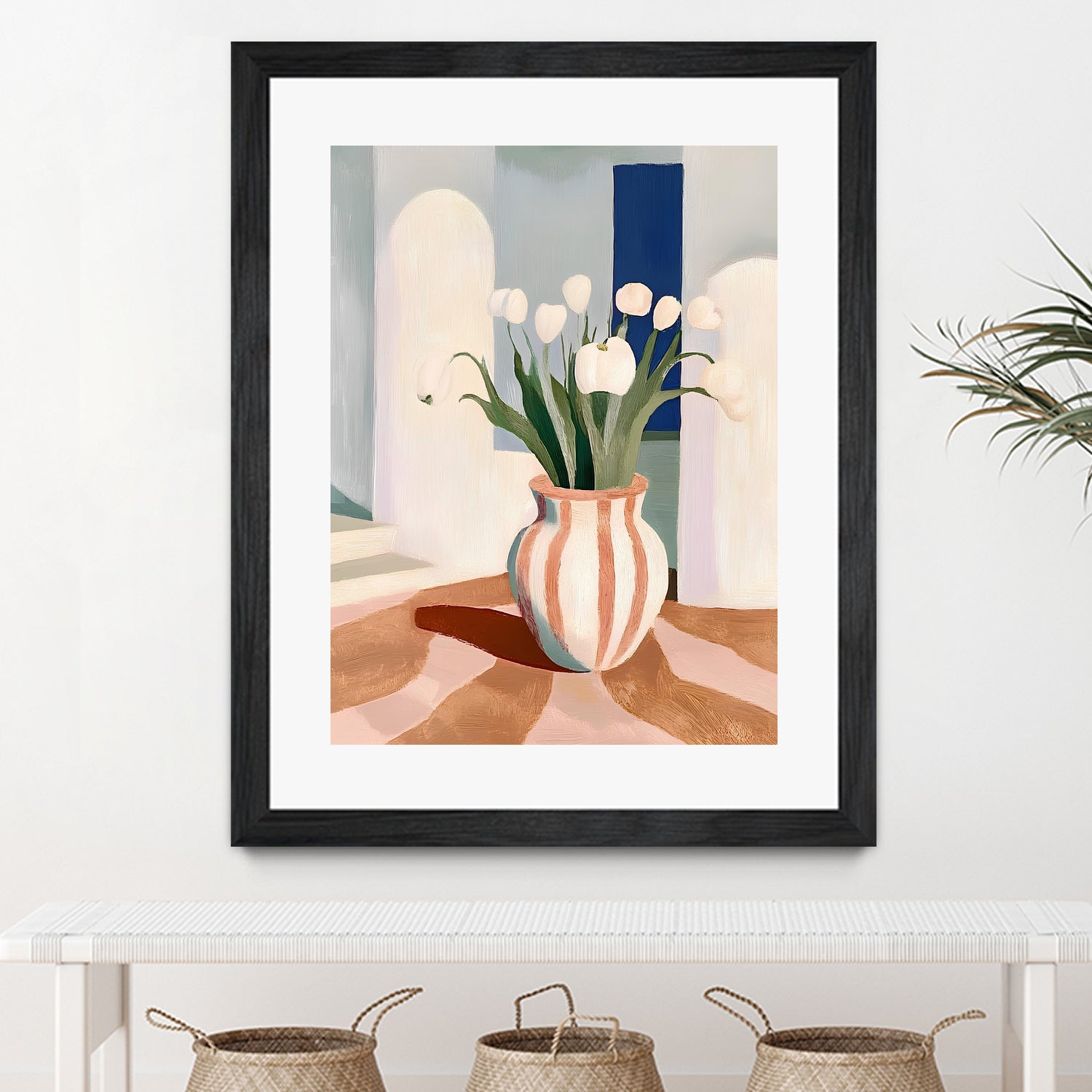 Tulips In a Vase