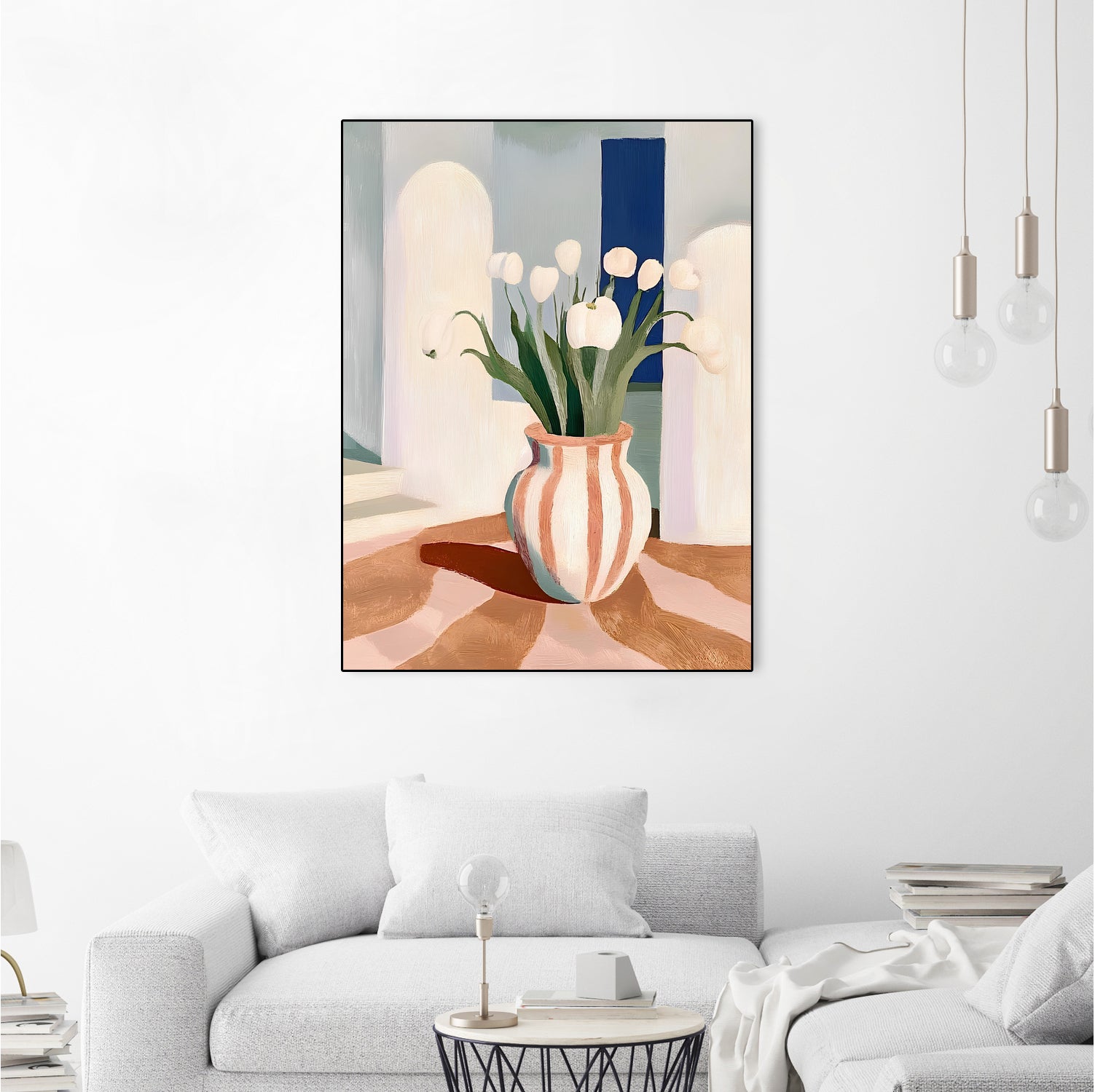 Tulips In a Vase