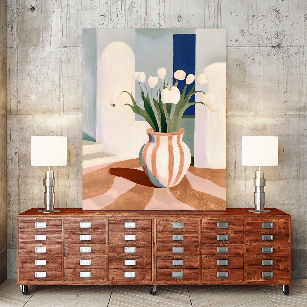 Tulips In a Vase
