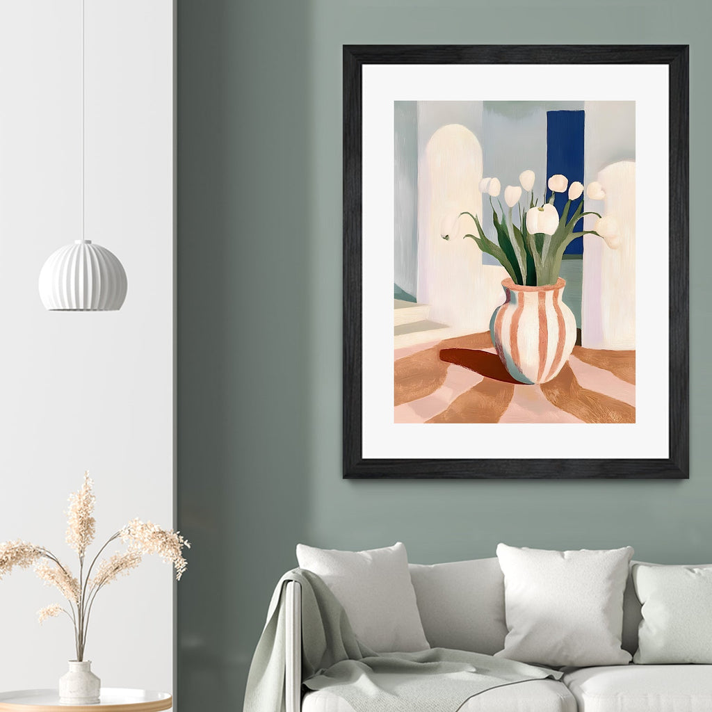 Tulips In a Vase