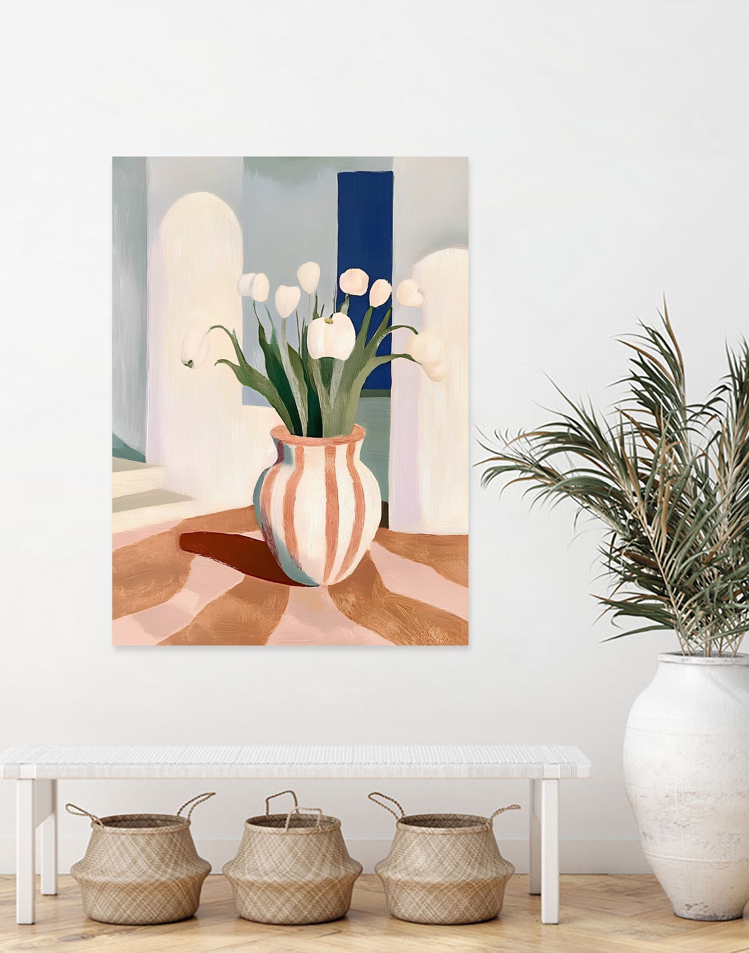 Tulips In a Vase