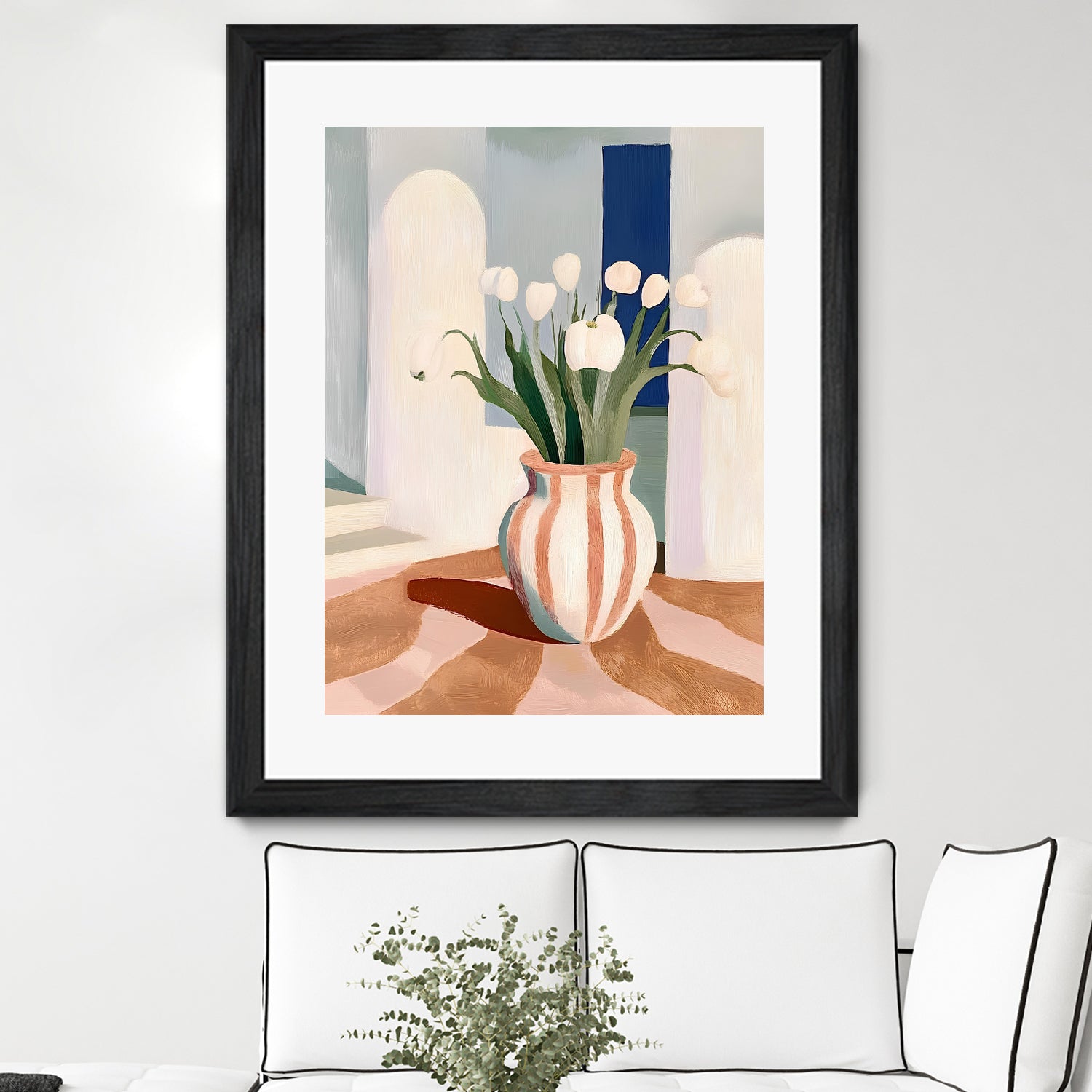 Tulips In a Vase