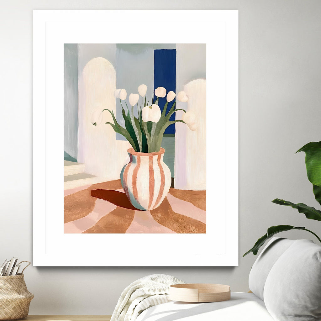 Tulips In a Vase