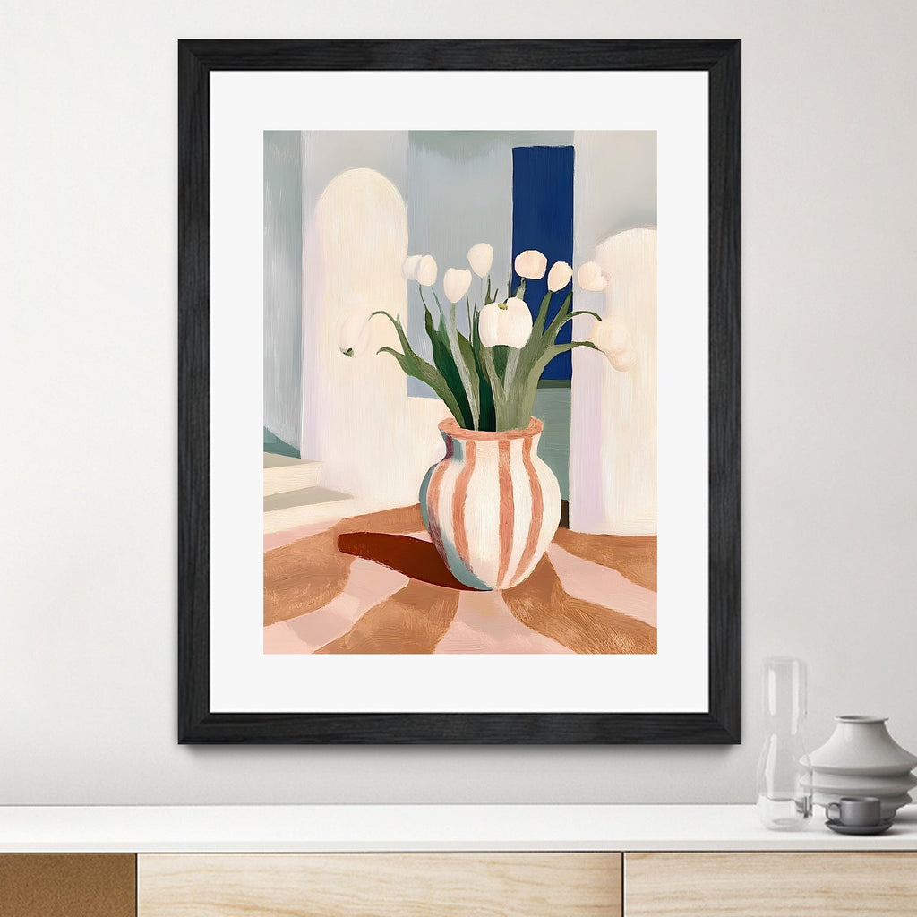 Tulips In a Vase