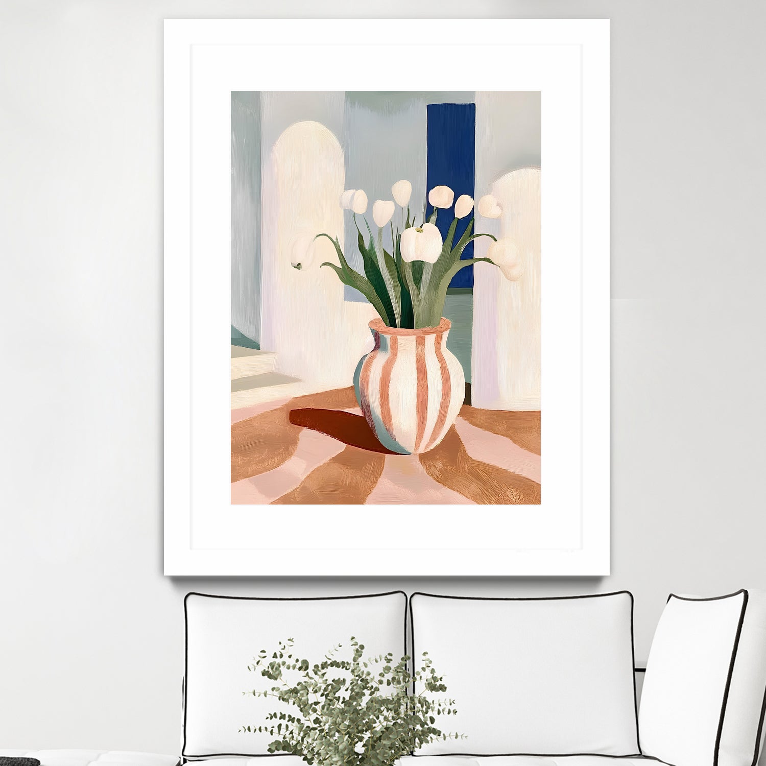 Tulips In a Vase