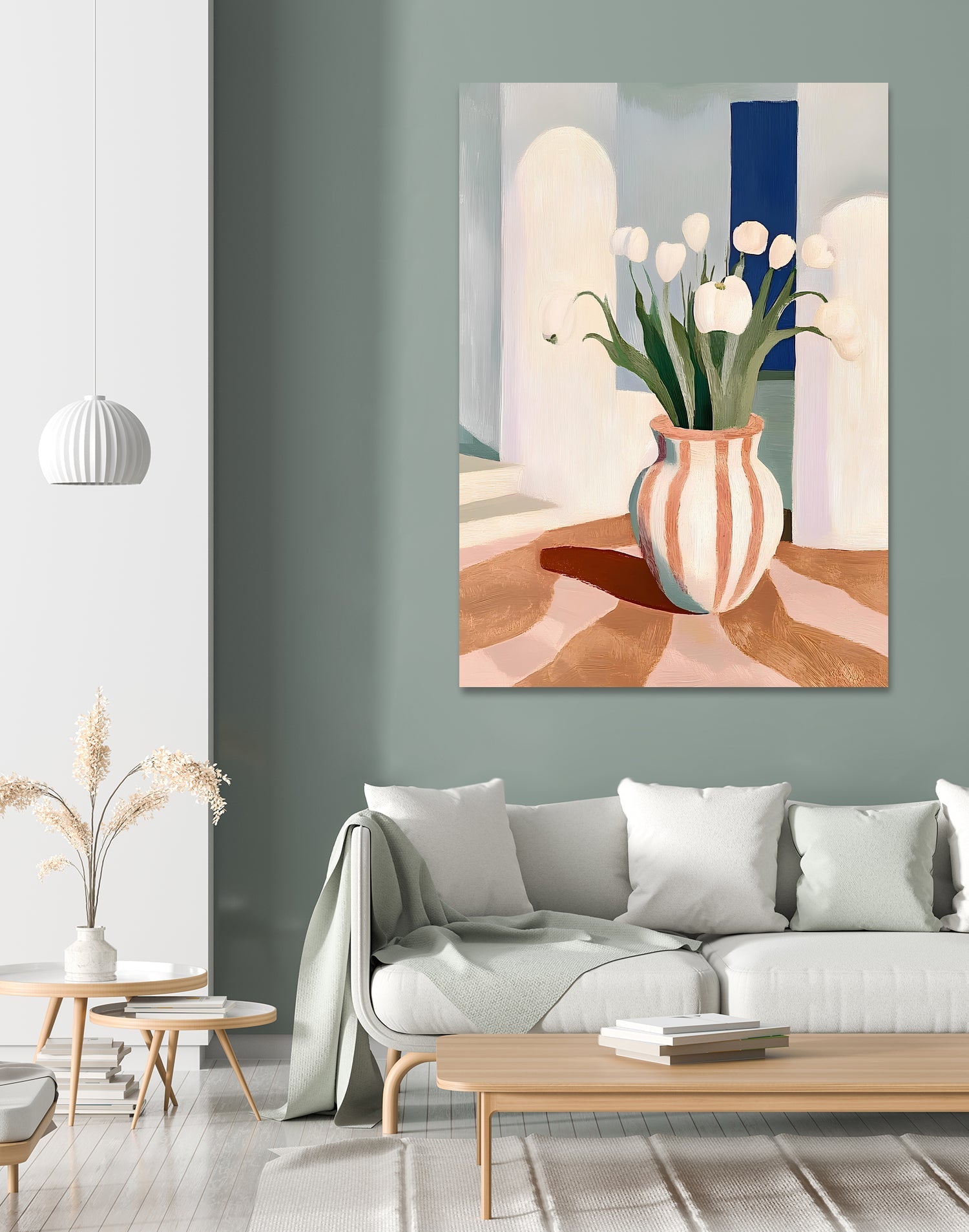 Tulips In a Vase