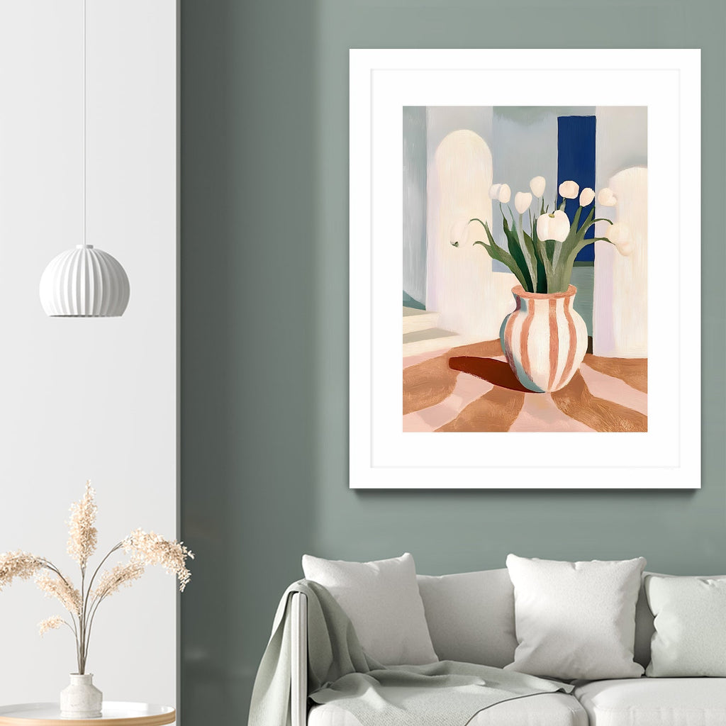 Tulips In a Vase