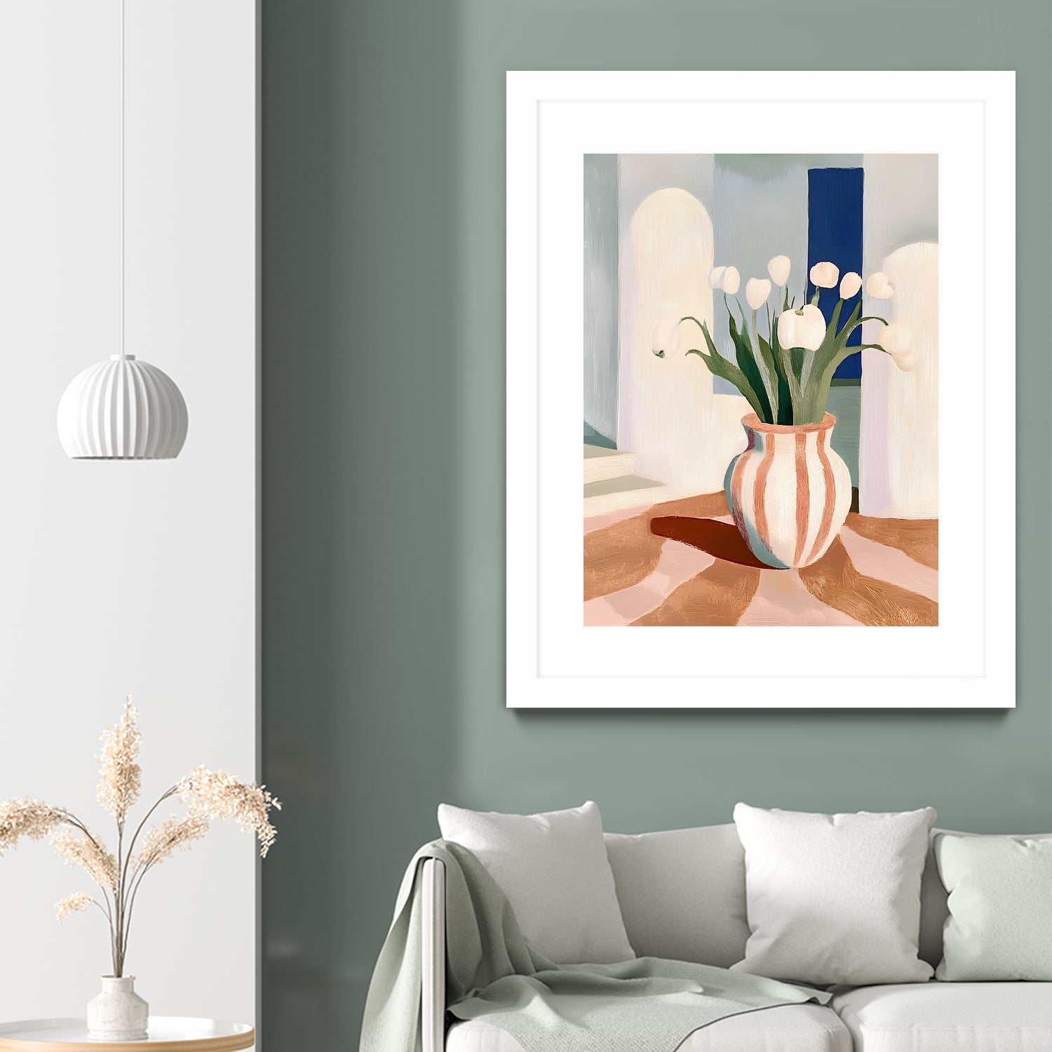 Tulips In a Vase