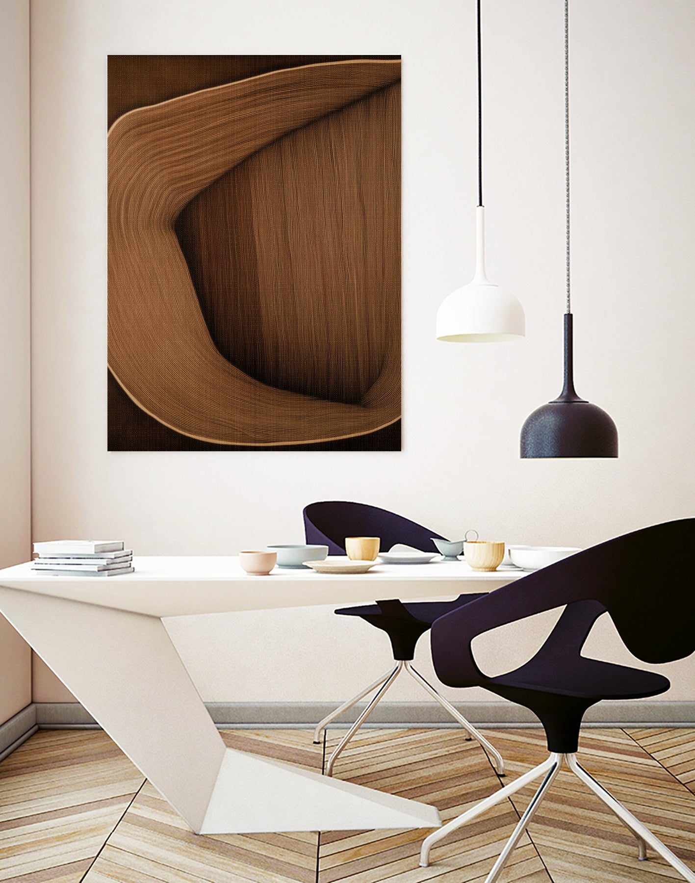 Caramel lines I