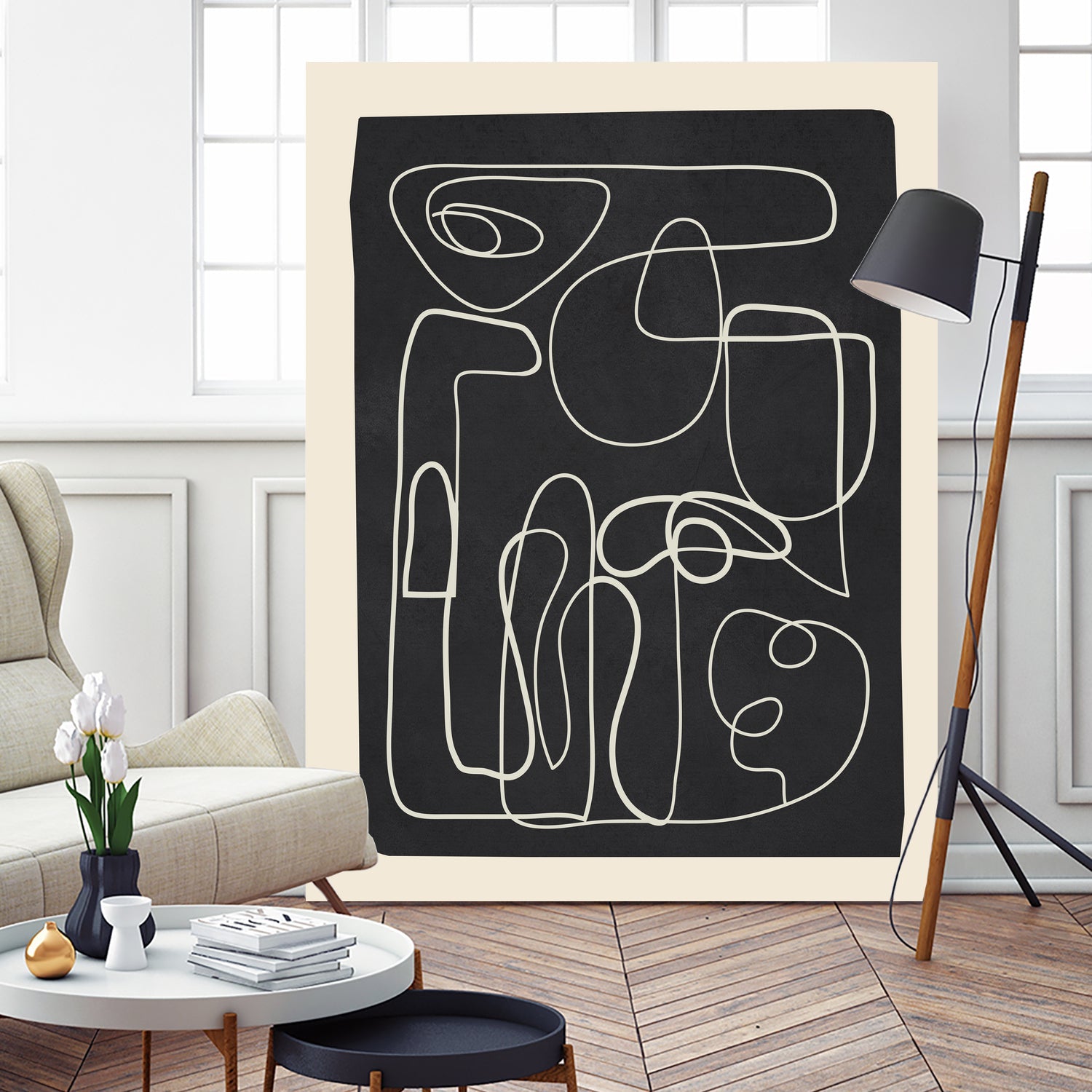 Flowing Lines Maze