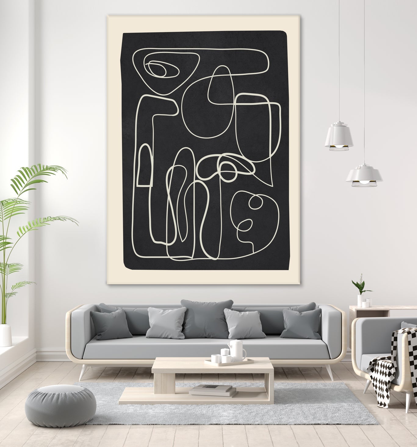 Flowing Lines Maze