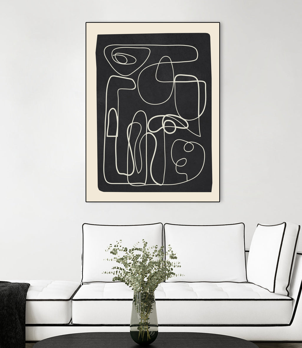 Flowing Lines Maze