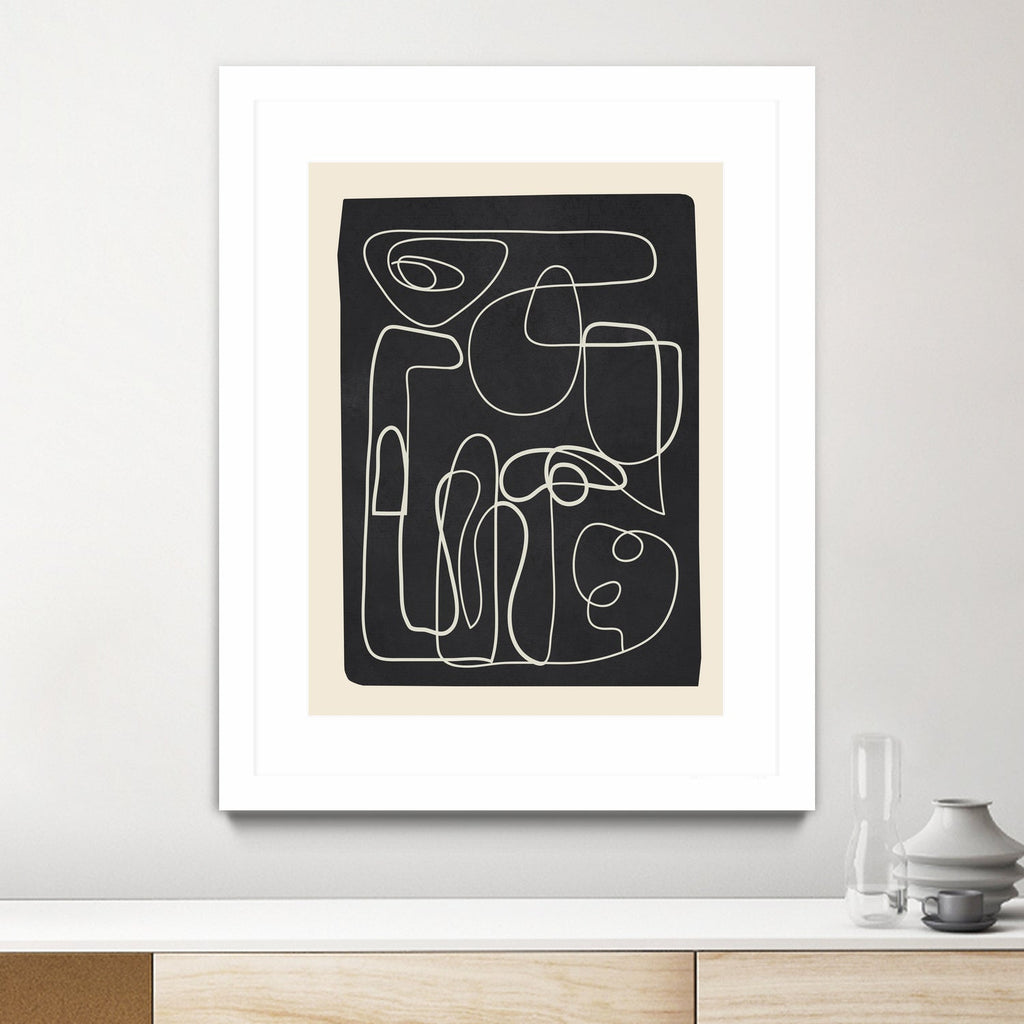 Flowing Lines Maze