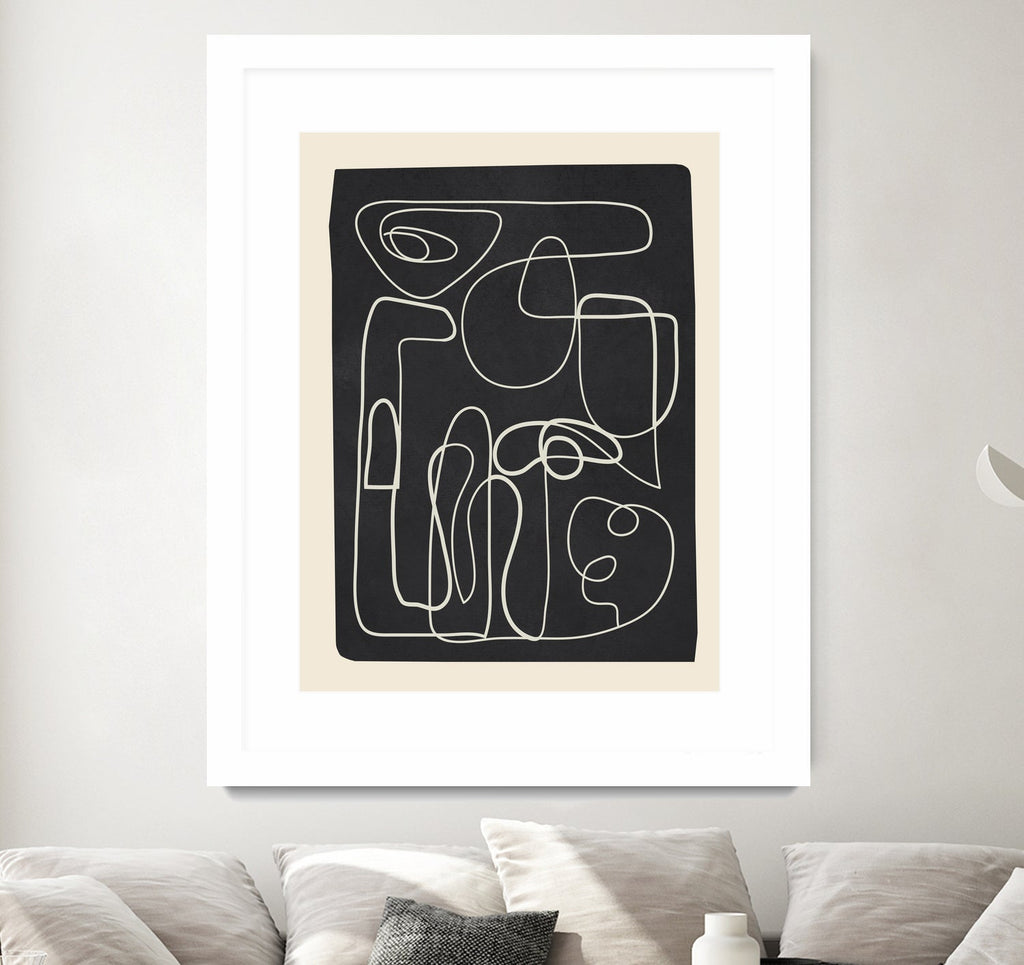 Flowing Lines Maze