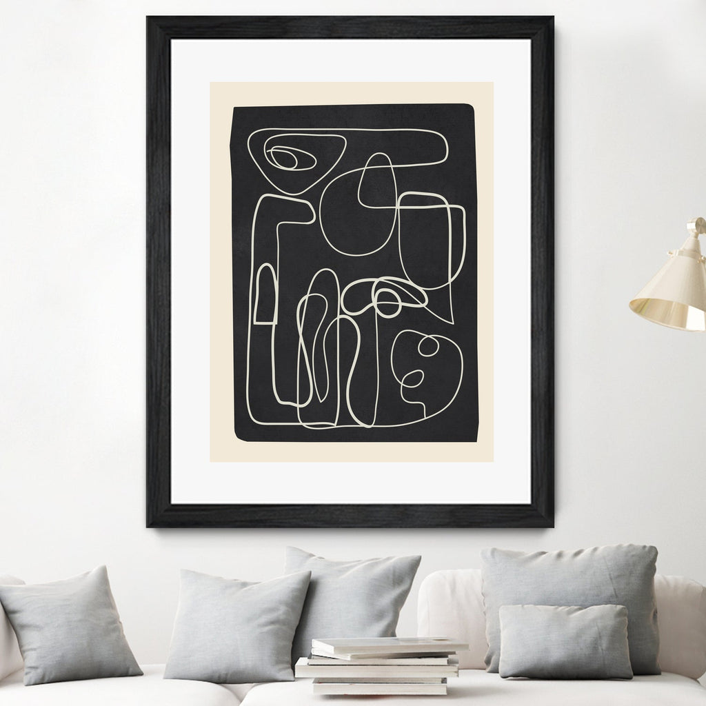 Flowing Lines Maze