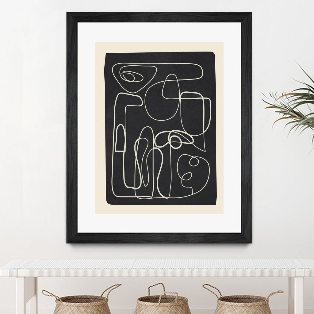 Flowing Lines Maze