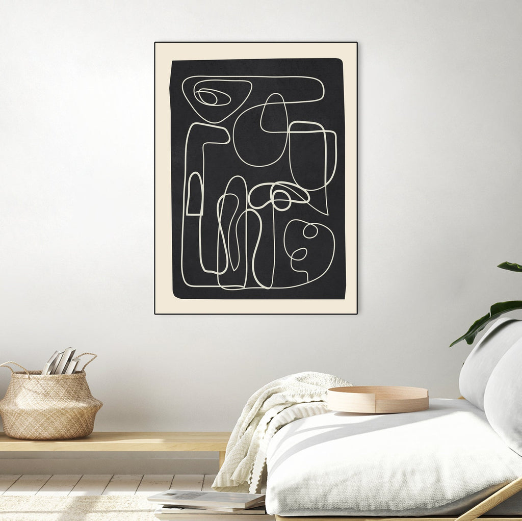 Flowing Lines Maze