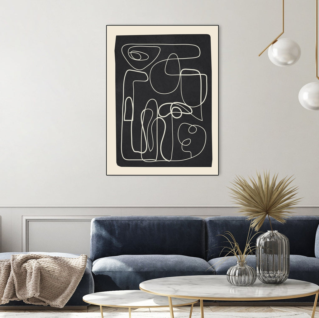Flowing Lines Maze