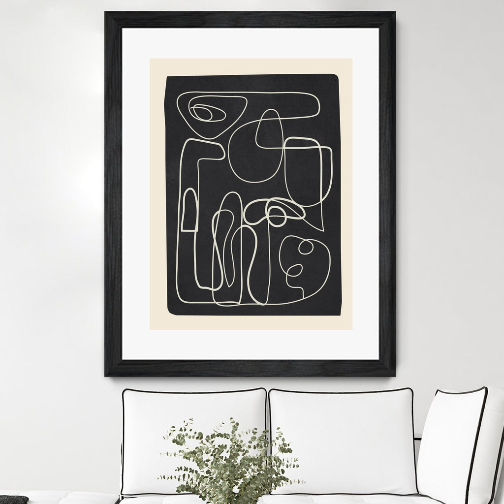 Flowing Lines Maze