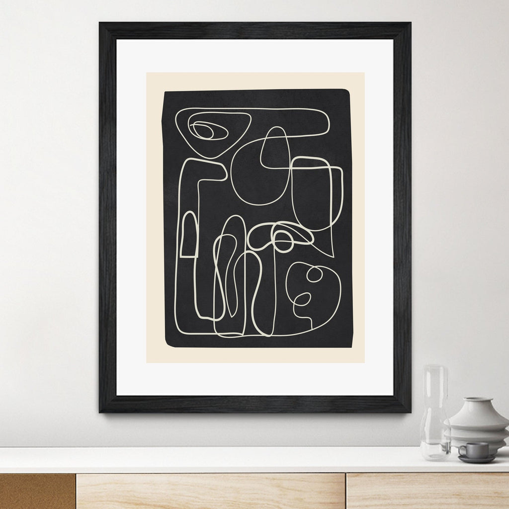 Flowing Lines Maze