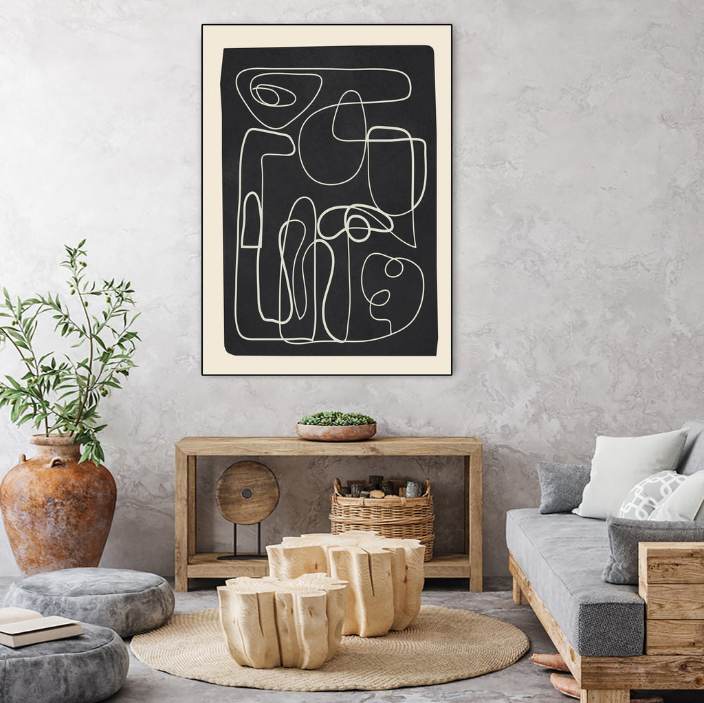Flowing Lines Maze