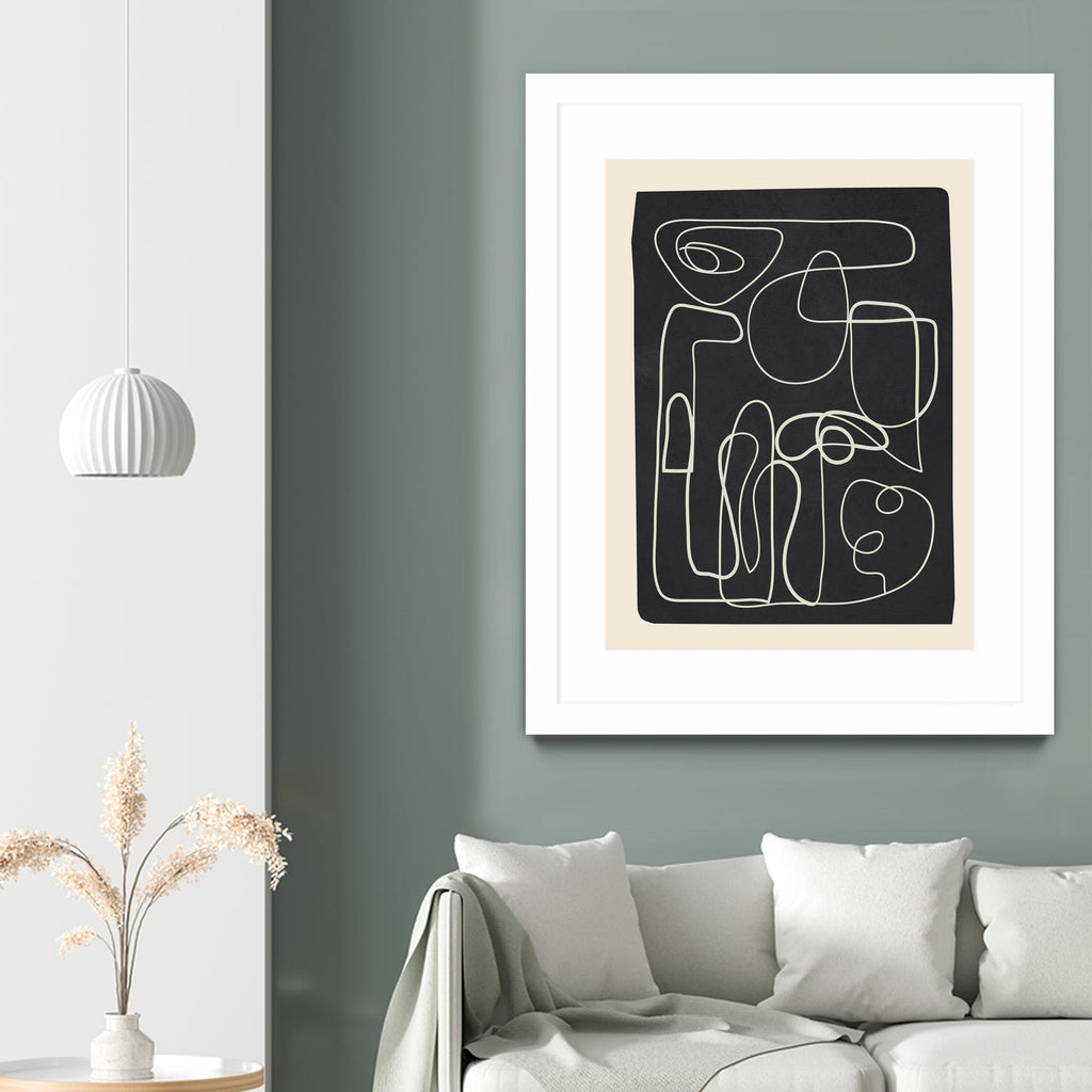 Flowing Lines Maze